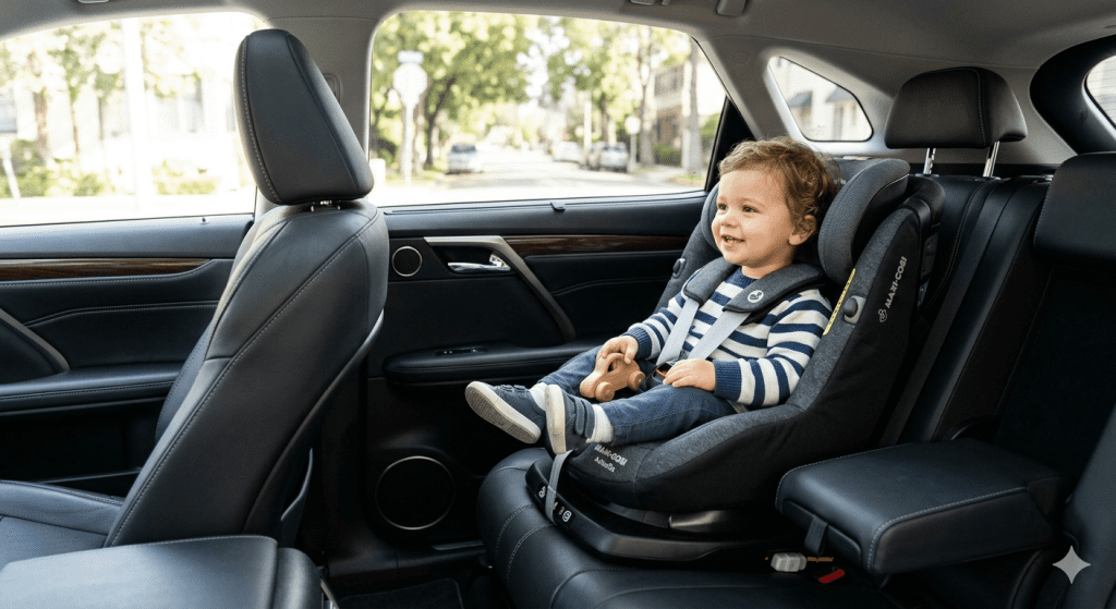 VTC REGIS DRIVE avec siège Bébé dans Lexus 450 RX
