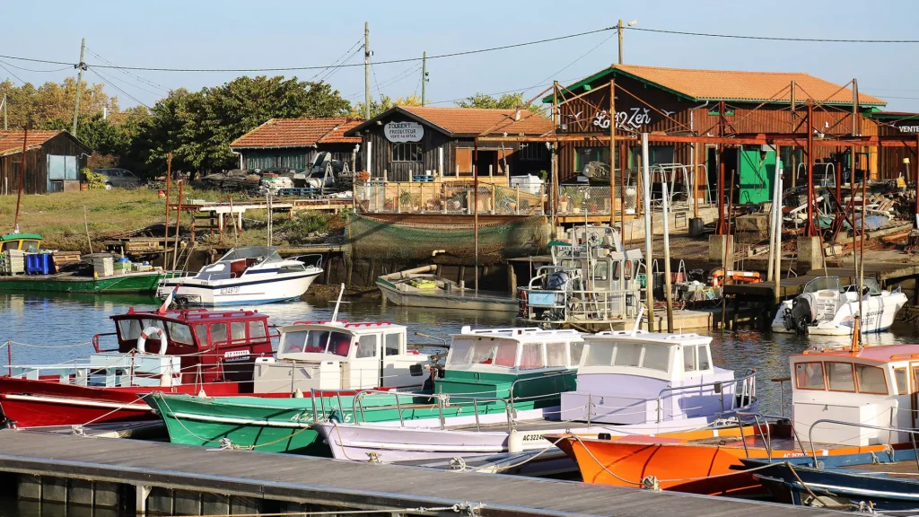 le port de la Teste Gironde